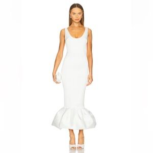 The New Arrivals Ilkyaz Ozel Paulo Satin Mermaid Gown